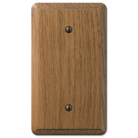 AMERELLE WALLPLATE OAK 1GNG BLANK 901B